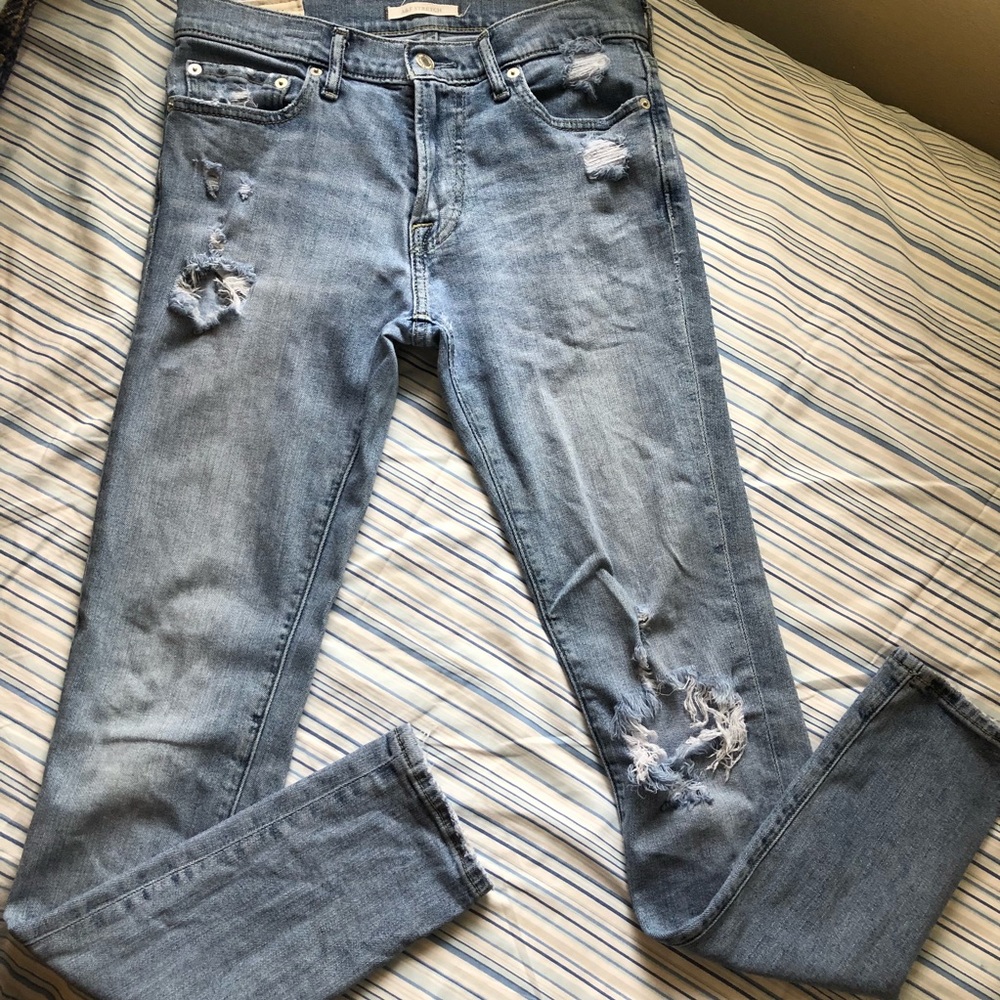 2 Abercrombie & Fitch Super Skinny Ripped Denim